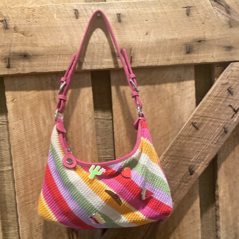Colorful The Sac Striped Women's Bag